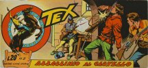 TEX serie a striscia  n.5 - Assassinio al castello