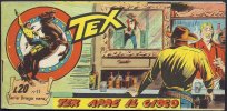 TEX serie a striscia  n.11 - Tex apre il gioco