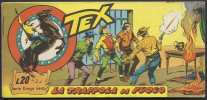 TEX serie a striscia  n.24 - La trappola di fuoco