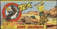 TEX serie a striscia  n.17 - Pony Express