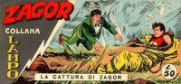 ZAGOR collana Lampo  n.2 - La cattura di Zagor