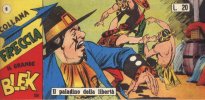 Collana Freccia - Il Grande Blek - Serie XIII  n.1 - Il paladino della liberta'
