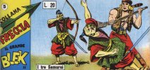 Collana Freccia - Il Grande Blek - Serie XV  n.5 - I tre samurai