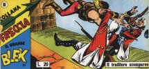 Collana Freccia - Il Grande Blek - Serie XV  n.8 - Il traditore scomparso