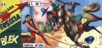 Collana Freccia - Il Grande Blek - Serie XV  n.21 - Inferno all'alba