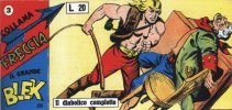 Collana Freccia - Il Grande Blek - Serie XVI  n.3 - Il diabolico complotto