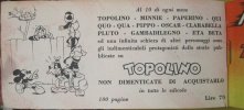 Raccolta ALBI TASCABILI DI TOP.  n.7 - (8 storie complete di Topolino, Paperino e dei...)