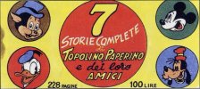 Raccolta ALBI TASCABILI DI TOP.  n.11 - (7storie complete di Topolino di Paperino e dei..)