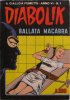DIABOLIK - Anno VI  n.1 - Ballata macabra