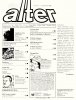 ALTERLINUS  n.12 (120) - AlterAlter Anno 10 (1983)