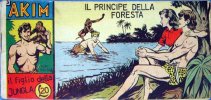 AKIM il figlio della jungla - albo Gioiello - Seconda Serie - Anno 1952  n.3 - Il principe della foresta