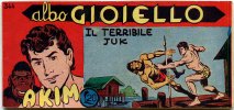 AKIM il figlio della jungla - albo Gioiello - Seconda Serie - Anno 1958  n.344 - Il terribile Juk