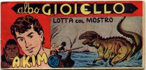 AKIM il figlio della jungla - albo Gioiello - Seconda Serie - Anno 1958  n.345 - Lotta col mostro