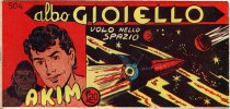 AKIM il figlio della jungla - albo Gioiello - Seconda Serie - Anno 1961  n.504 - Volo nello spazio